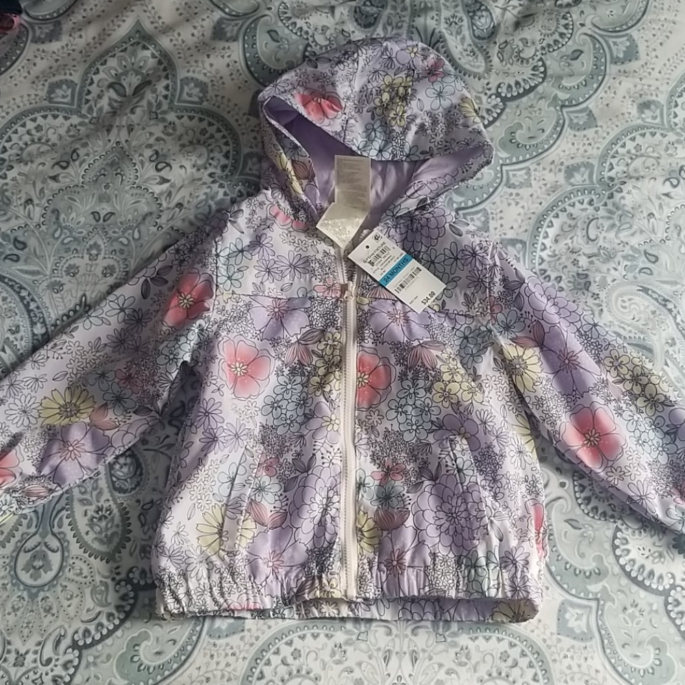 Floral spring jacket